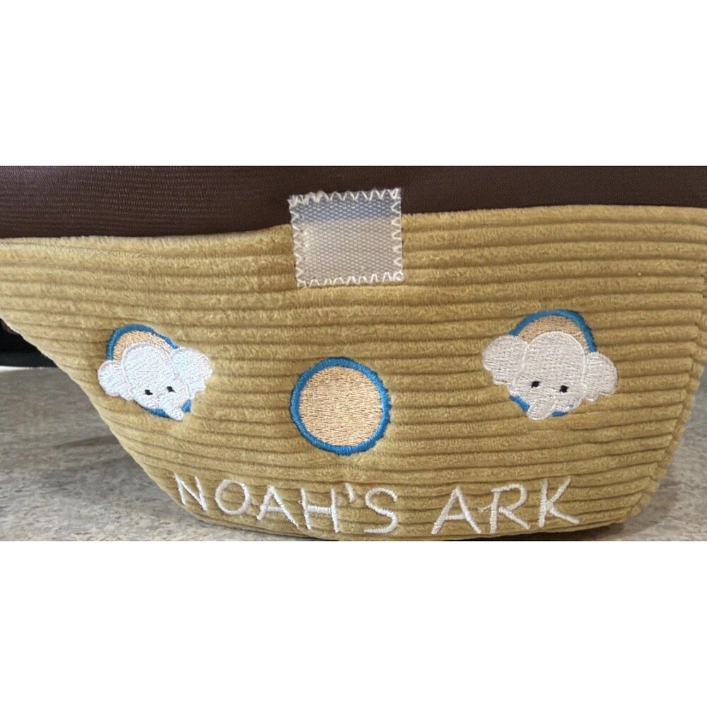 Ebba Aurora Plush Take Along Noah's Ark Playset Lion Elephant  Zebra Giraffe￼ - Picture 3 of 7